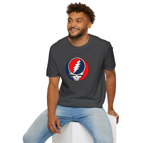 Classic Grateful Dead Steal Your Face Tee Printify