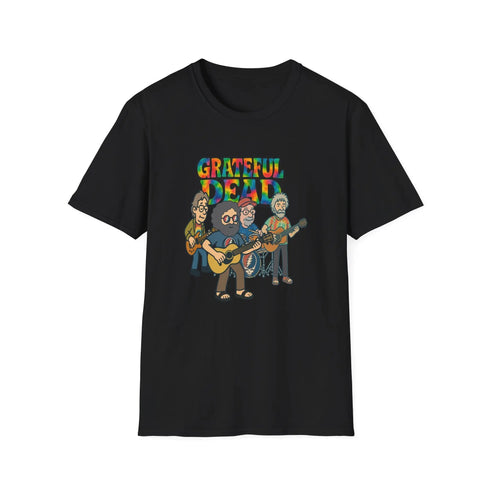 Grateful Dead - Jerry and The Boys - Life is dead. Grateful Dead TShirt - StealieShop