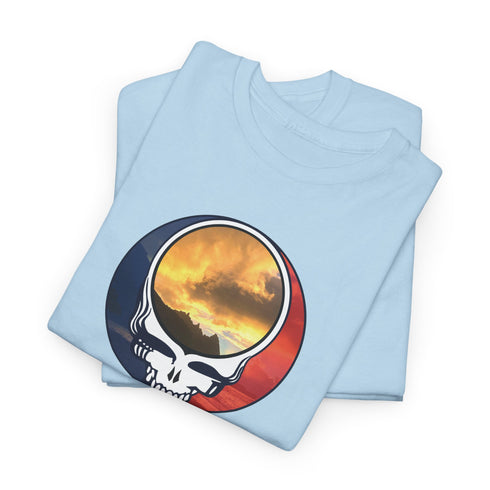 Custom Stealie Unisex Grateful Dead T-Shirt (65-1)