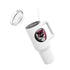 Grateful Dead - Atlanta Falcons Stealie "Fat Man" Tumbler, Double Insulated 40oz Travel Mug - StealieShop