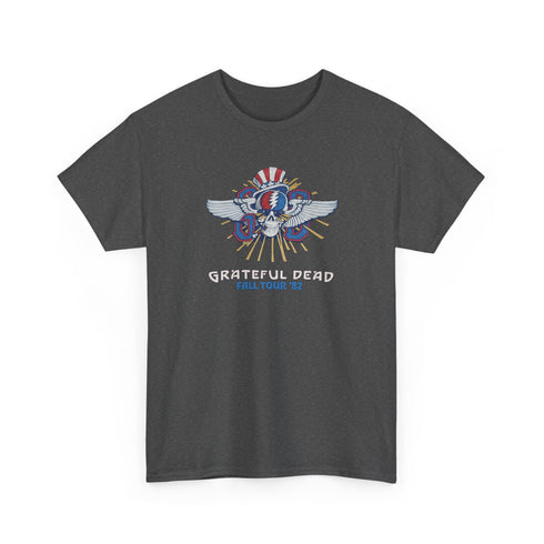Fall Tour '82 Unisex Grateful Dead T-Shirt - Icons From The Road Collection