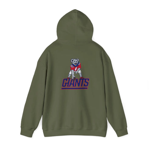 New York Giants Dancing Bear Unisex Hoodie - NFL - StealieShop