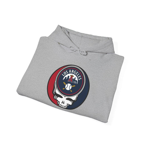 Grateful Dead - Los Angeles Angels Grateful Dead Unisex Heavy Blend Hoodie - Hooded Sweatshirt - StealieShop