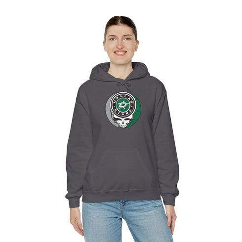Dallas Stars Grateful Dead Unisex Heavy Blend Hoodie - StealieShop