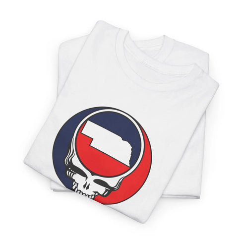 Nebraska Map Stealie Grateful Dead T-Shirt