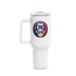 Grateful Dead - New York Giants Stealie "Fat Man" Tumbler, Double Insulated 40oz Travel Mug - StealieShop