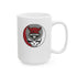 Grateful Dead - Arizona Cardinals Stealie Ceramic Coffee Mug - 15ounce - NFL - StealieShop