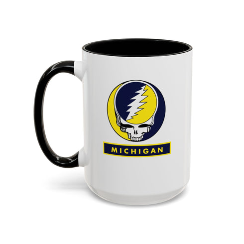 Grateful Dead - Michigan Stealie Coffee Mug - StealieShop