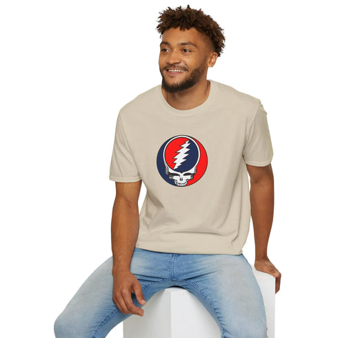 Classic Grateful Dead Steal Your Face Tee Printify