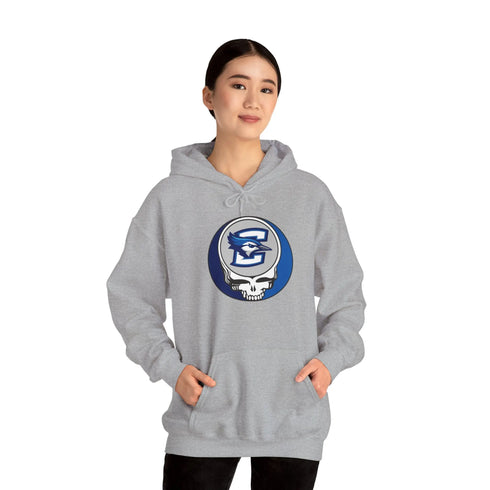 Creighton University Grateful Dead Unisex Heavy Blend Hoodie - StealieShop