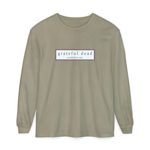 Grateful Dead - The Wolf Vineyard Collection Garment-Dyed Long Sleeve T-Shirt - StealieShop
