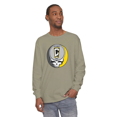 Grateful Dead - Columbus Crew Vineyard Collection Unisex Garment-Dyed Long Sleeve - StealieShop