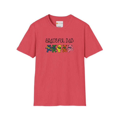 Grateful Dead - Grateful Dad Dancing Bears Grateful Dead T-Shirt - StealieShop