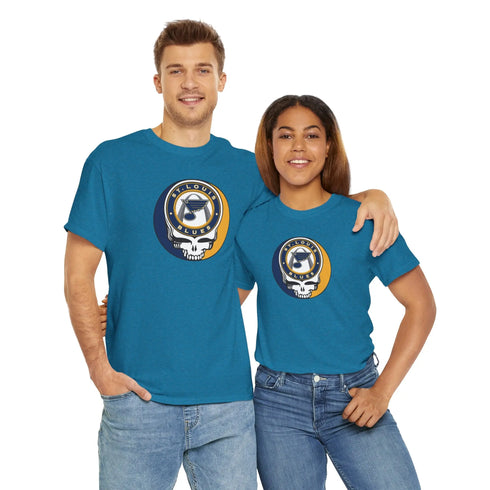 St Louis Blues Grateful Dead Steal Your Face T-Shirt Printify