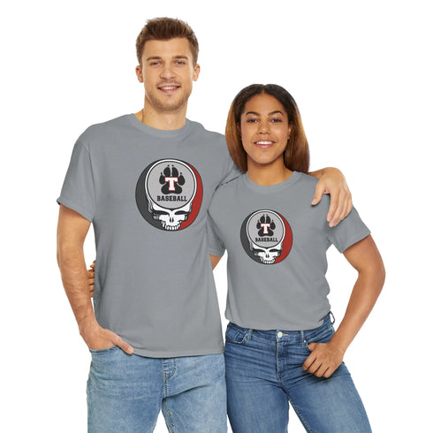 Thomas College Baseball Grateful Dead T-Shirt StealieShop