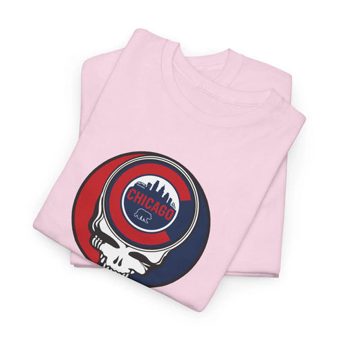 Grateful Dead - Chicago Cubs Grateful Dead Steal Your Face T-Shirt - MLB - StealieShop