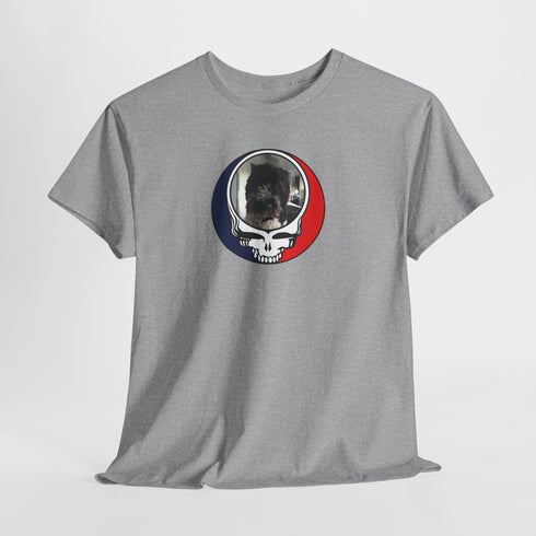 Custom Dog Stealie Unisex Grateful Dead T-Shirt (120)