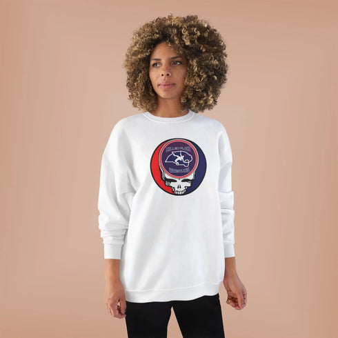Grateful Dead - Miller Place Wrestling Stealie Unisex Crewneck Sweatshirt - StealieShop