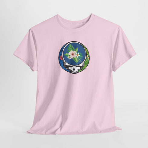 Tropical Stealie Unisex Grateful Dead T-Shirt