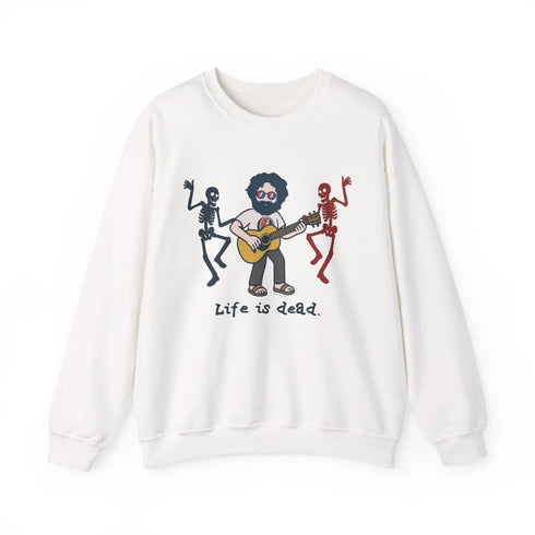Grateful Dead - Jarry's Jammin' | Life is dead. Crewneck Sweatshirt - StealieShop