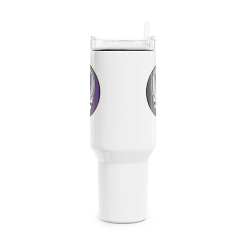 Grateful Dead - College of the Holy Cross Stealie "Fat Man" Tumbler, Double Insulated 40oz Travel Mug - StealieShop