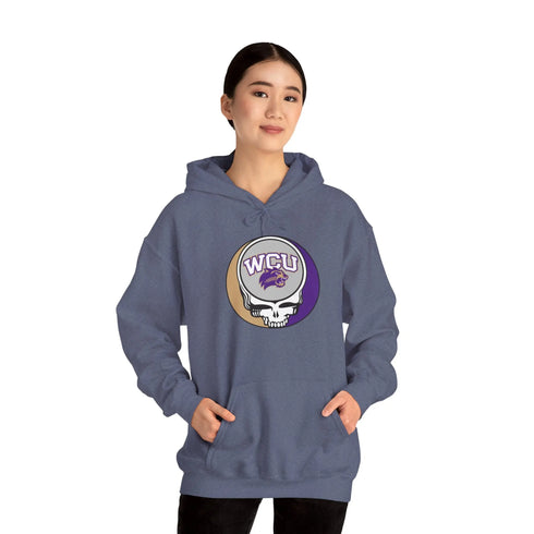 Western Carolina University Grateful Dead Unisex Heavy Blend Hoodie - Hooded Sweatshirt - StealieShop