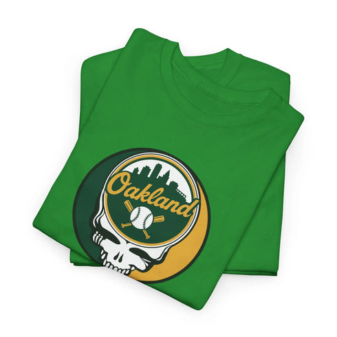 Grateful Dead - Oakland A's Grateful Dead T-Shirt - MLB - Athletics - StealieShop