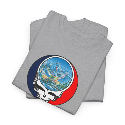 Sugarbush Trail Map Stealie Grateful Dead T-Shirt