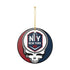 New York Football Stealie Christmas Ornament - StealieShop