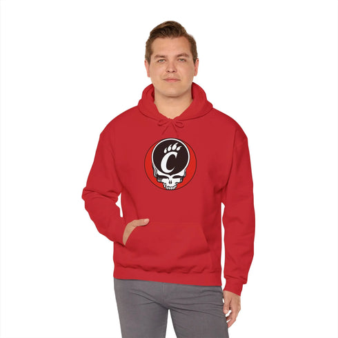 Grateful Dead - University of Cincinnati Grateful Dead Unisex Heavy Blend Hoodie - StealieShop