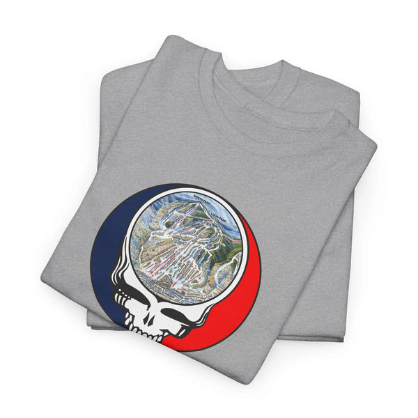 Loon Mountain Trail Map Stealie Grateful Dead T-Shirt