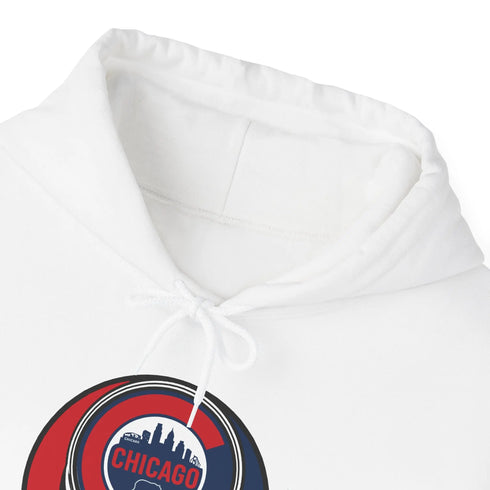 Grateful Dead - Chicago Cubs Grateful Dead Unisex Heavy Blend Hoodie - Hooded Sweatshirt - StealieShop