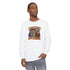 Trick-Or-Treating at Jerry's Place Garment-Dyed Long Sleeve T-Shirt