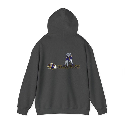Baltimore Ravens Dancing Bear Unisex Hoodie - NFL StealieShop
