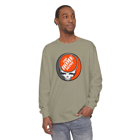 Grateful Dead - Home Depot Garment-Dyed Long Sleeve T-Shirt - StealieShop
