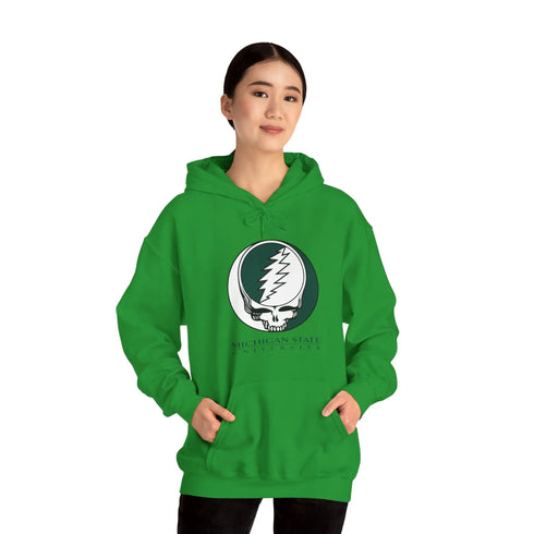 Michigan State University Grateful Dead Hoodie StealieShop