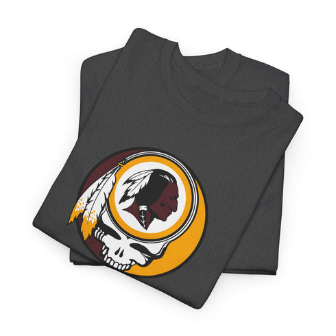Washington Redskins Classic Stealie Grateful Dead T-Shirt