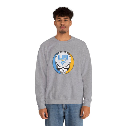 Grateful Dead - LIU Nursing Grateful Dead Stealie Crewneck Sweatshirt - StealieShop