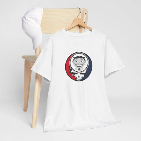 Grateful Dead - Tillie - Asbury Park, NJ B&W US-Grown Ring-Spun Cotton T-Shirt - StealieShop