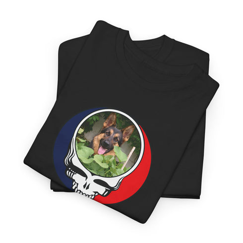 Custom Dog Stealie Unisex Grateful Dead T-Shirt (43)