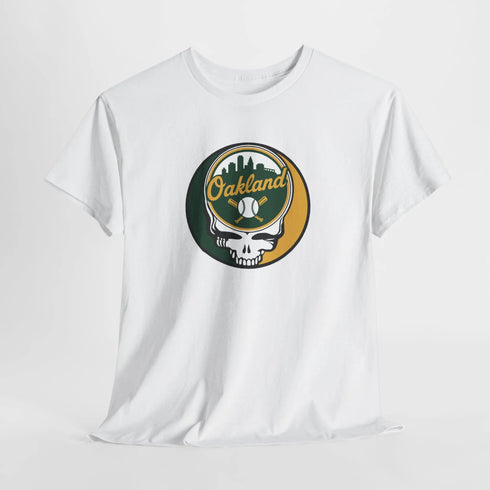 Grateful Dead - Oakland A's Grateful Dead T-Shirt - MLB - Athletics - StealieShop