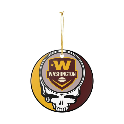 Washington Football Stealie Christmas Ornament - StealieShop