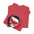 Nebraska Map Stealie Black & Red Grateful Dead T-Shirt