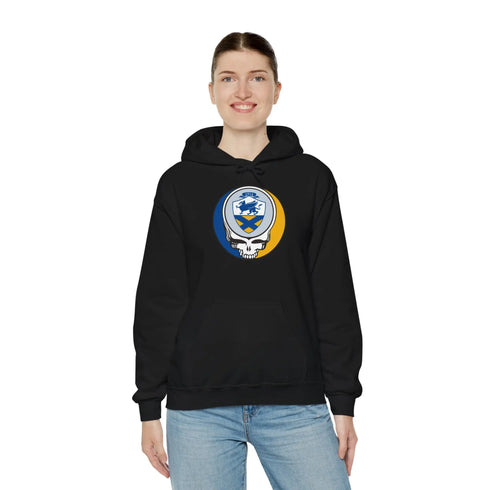 Johnson & Wales Grateful Dead Unisex Heavy Blend Hoodie StealieShop