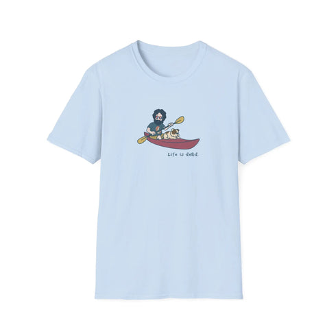 Grateful Dead - Kayakin' Jerry - Life is dead. Grateful Dead TShirt - StealieShop