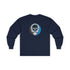 Grateful Dead - Carolina Panthers Stealie Ultra Cotton Long Sleeve Tee - StealieShop