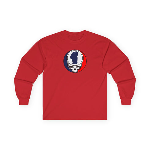 Lake Tahoe Stealie Grateful Dead Long Sleeve Tee