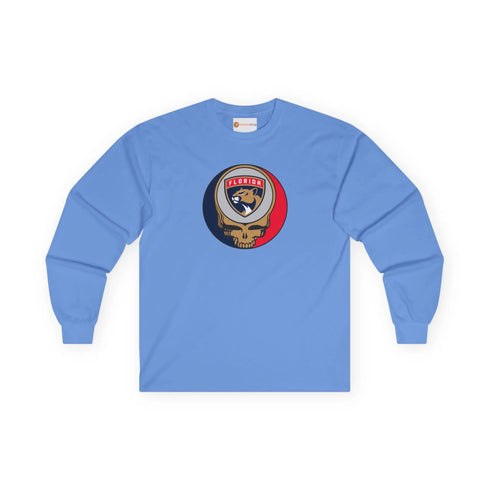 Florida Panthers Grateful Dead Long Sleeve Tee StealieShop