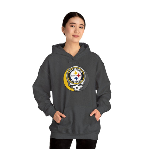 Pittsburgh Steelers Grateful Dead Hoodie StealieShop