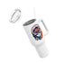 Grateful Dead - New York Mets Dripping Stealie "Fat Man" Tumbler, Double Insulated 40oz Travel Mug - StealieShop